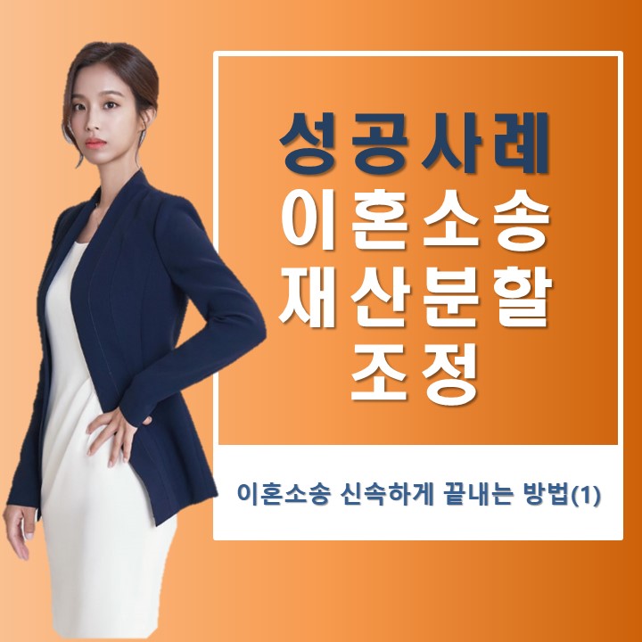  [성공 사례] 이혼, 재산분할, 상간녀 손해배상 소송까지 조정으로 한 번에 끝낸 성공사례