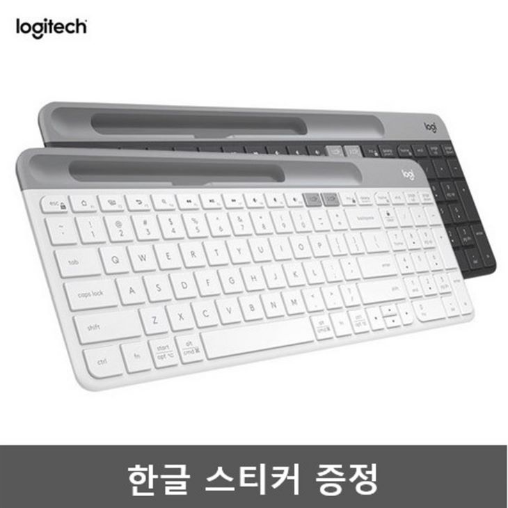 [할인추천] 로지텍 K580 슬림 블루투스 키보드 병행 무선키보드 42,200 원~* 