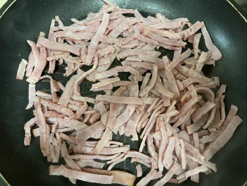 요남이의 도전] 백종원 라면레시피를 참고한 베이컨라면 : 네이버 블로그