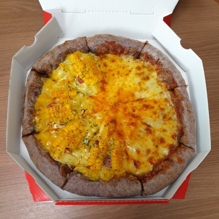  [피자알볼로] 하프앤하프 치즈피자/옥수수피자/치즈오븐스파게티/버팔로윙