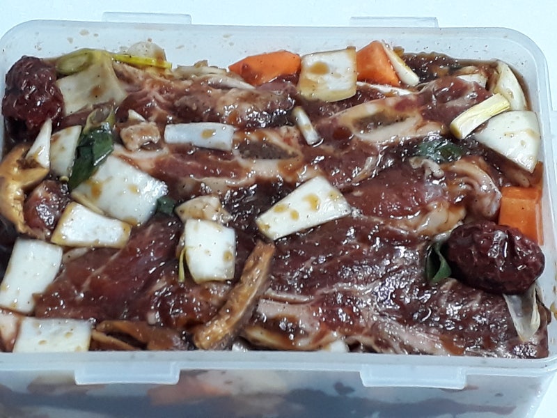엘에이갈비 재는법(재우기) 시판 소갈비 양념으로 LA갈비구이와 갈비찜 만드는법