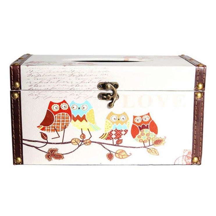  [추천특가] 미트라샵 부엉이 사각 티슈 케이스 14,900 원 
