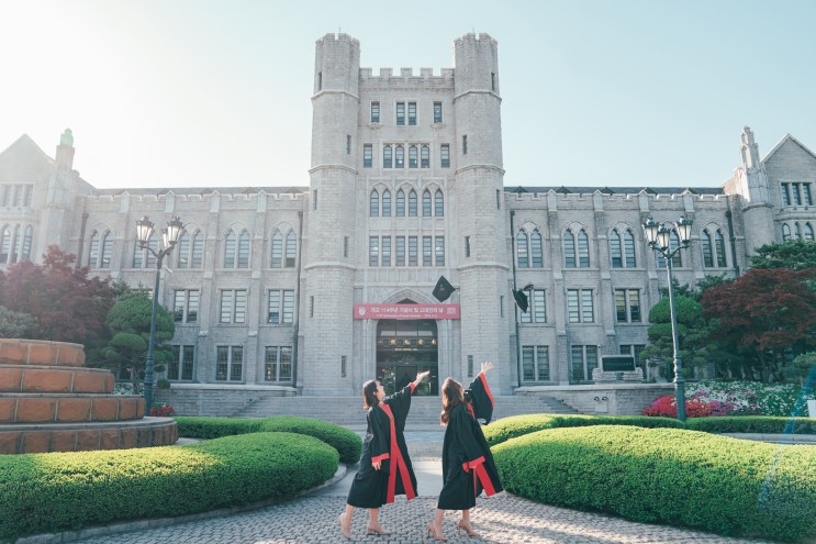 고려대학교 졸업 스냅 사진 컨셉 으로 우정 스냅 까지 함께촬영!