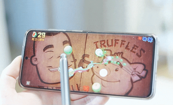 스마트폰 태블릿 게임용 슬림 터치펜 추천, 꿀자세로 터치해 봤네요