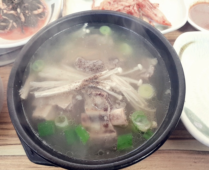  갈비탕 오늘의 점심 메뉴
