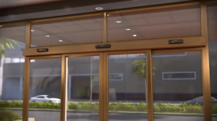  Automatic sliding door system, Besam SL500