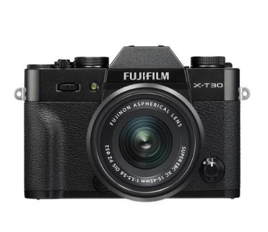  후지필름 X-T30 카메라 15-45mm Kit 블랙