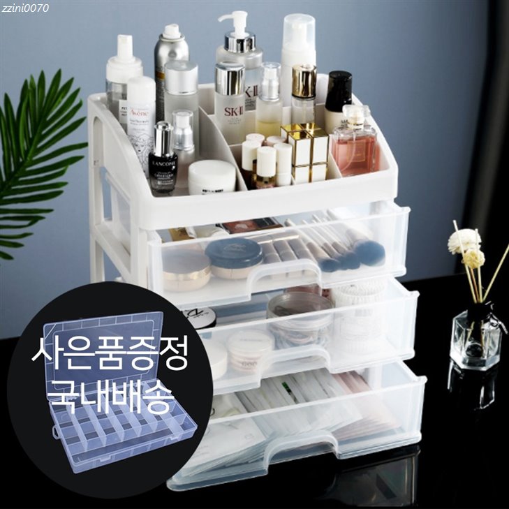  [할인추천] 잇쁨 미니 서랍장 화장대 정리함 화장품 보관함 투명 M사이즈 13,400 원 4% 할인~