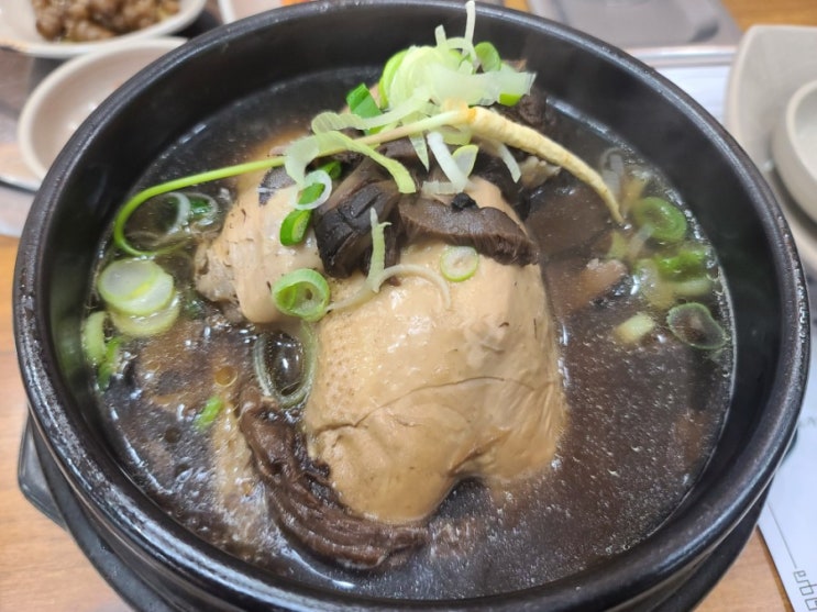  울산 북구 맛집 명촌동 맛집/20가지이상 약초로 달여진 능이삼계탕 능이백숙명촌점!