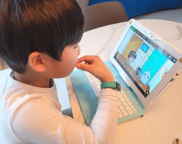  아이스크림 홈런 1년 사용후기 장단점 초등학습지 학습기 추천