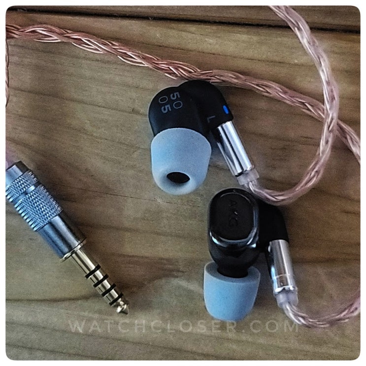  [알리익스프레스] AKG N5005 전용 MMCX 케이블 4.4mm 밸런스드 케이블