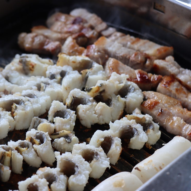  통영디피랑맛집 짱어돈 바다장어&삼겹살