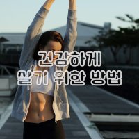  돈 안들이는 건강 관리 비법