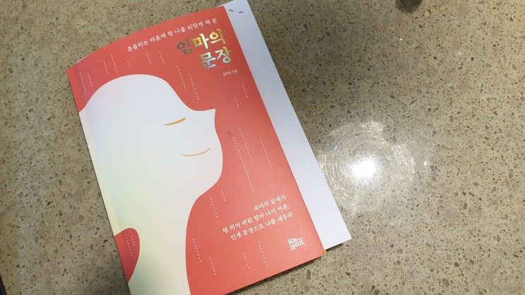  엄마의 문장 : 마음이 텅 빈 날에는 책상 앞에 앉아 영혼을 기다리자