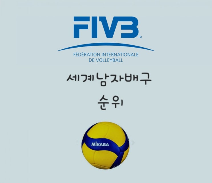  배구) 세계남자배구순위
