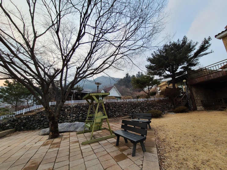  가평 예쁜 청평펜션, 모닝힐펜션에서 놀다왔어요