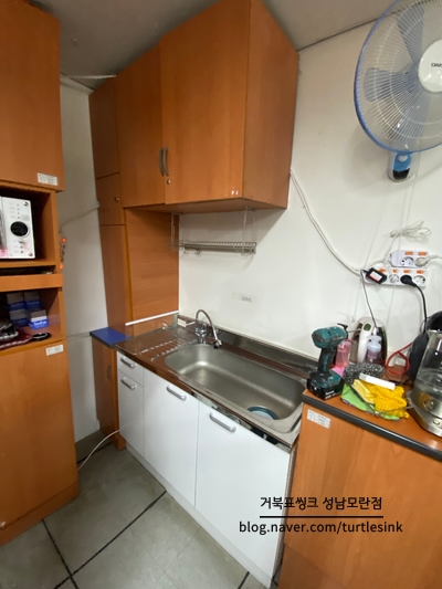 [분당 씽크대 / 거북표씽크 성남모란점] 성남고등학교 행정실 수납장 시공