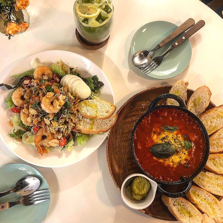  부평 평리단길 맛집 추천,  예쁘고 맛있는 브런치 카페 "덩그러니"