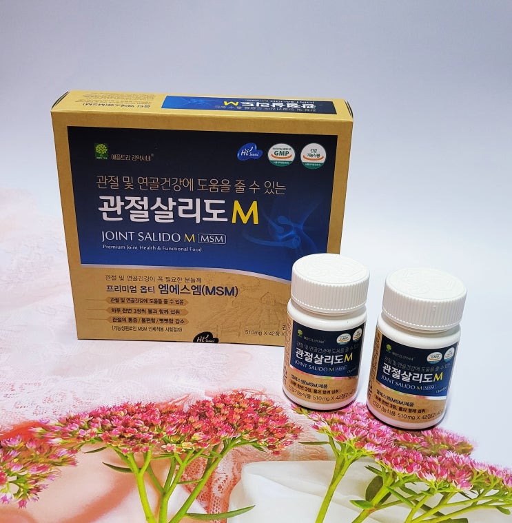  무릎연골 영양제 :: 애플트리김약사네 관절살리도M