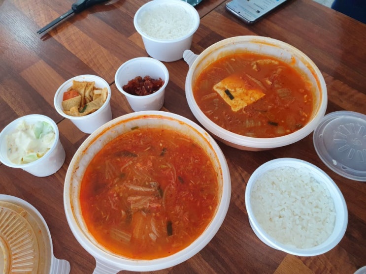  [배달] 신사 가로수길 김치찌개맛집 김복순큰남비집 배달 참치김치찌개,목살김치찌개