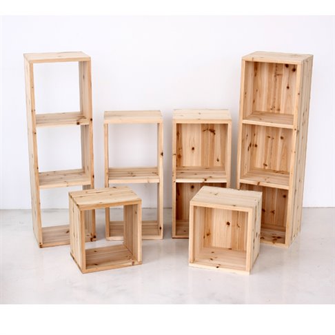  [특가상품] 휴림 삼나무 원목 공간박스 1단 25,220 원~! 