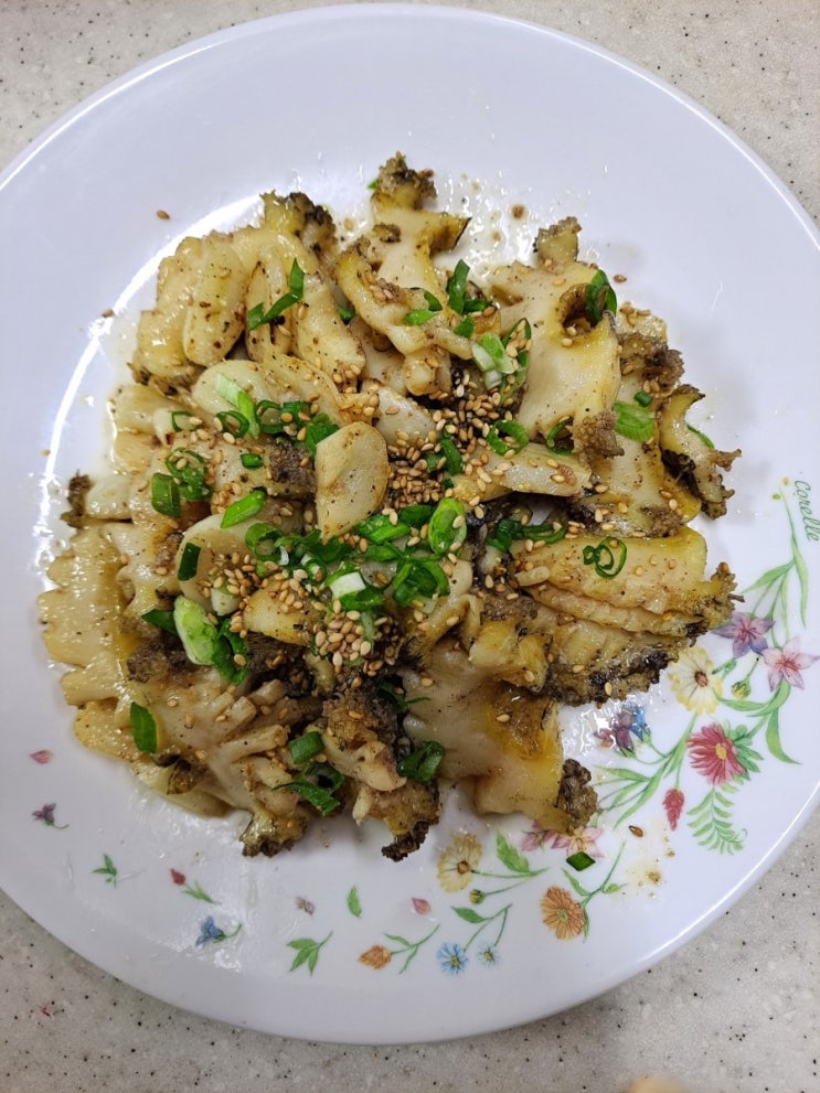  전복버터구이 전복내장회 친정엄마의 초간단 레시피~