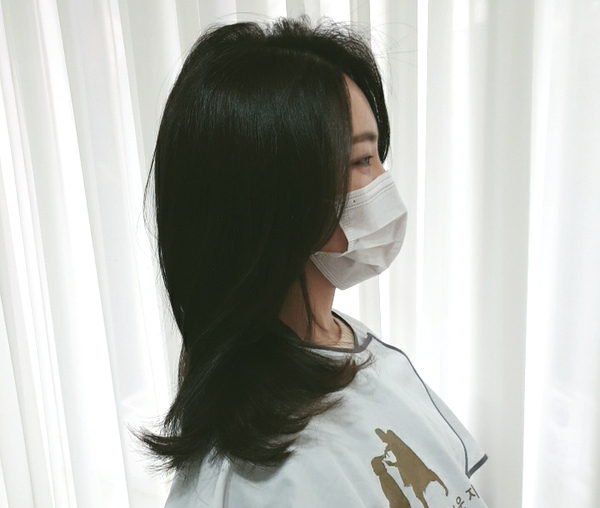  명동미용실 힐링미용실 디디엔디 헤어라운지 쿨브라운염색 커트 다 만족