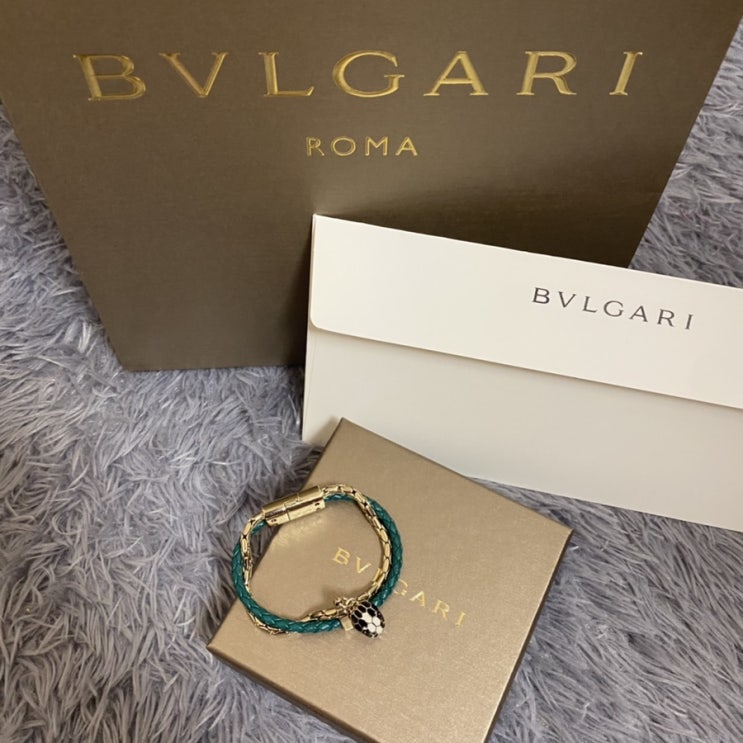  신세계 백화점 강남 불가리 세르펜티 포에버 브레이슬릿 남자 명품 팔찌 (Serpenti Forever Bracelet) 구매기 + 언박싱 후기