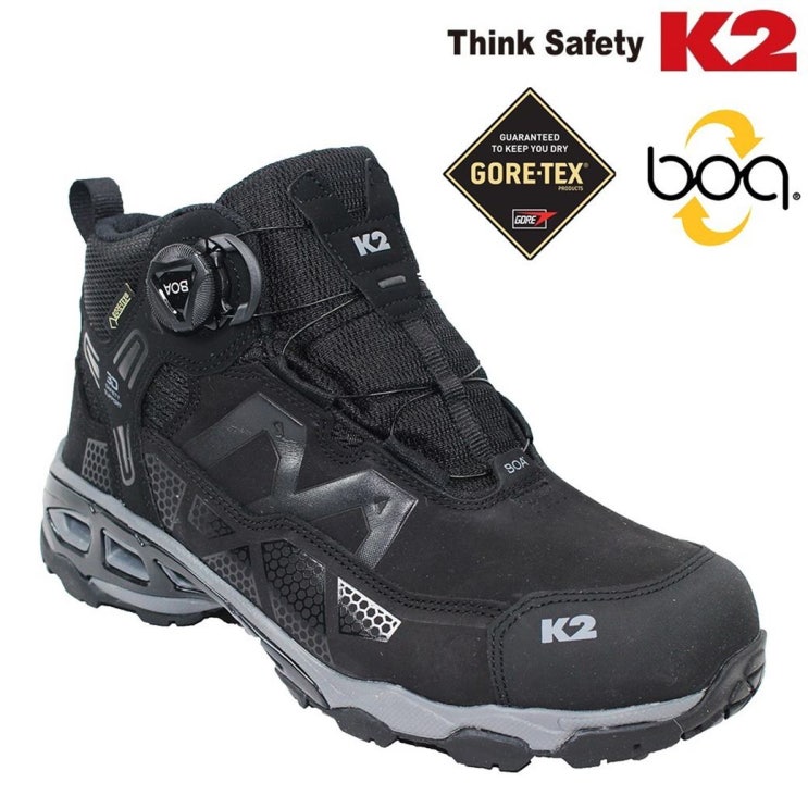  [특가제품] K2 SAFETY 초경량 다이얼 고어텍스 등산화 트레킹화 작업화 MILACLE 132,000 원 6% 할인