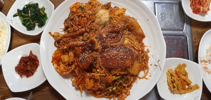  강서구 방화동맛집 싱싱한해물이 통채로 통큰찜