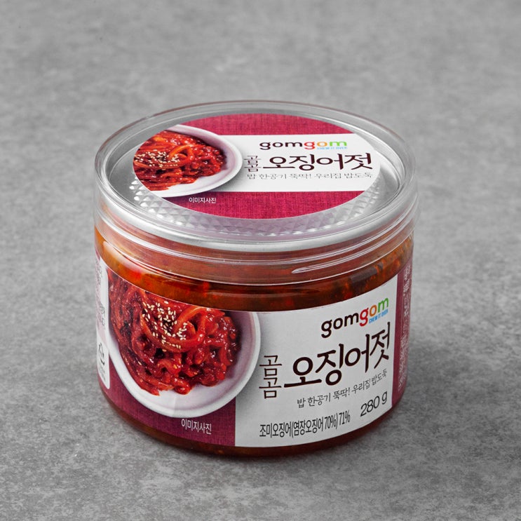 많이 팔린 곰곰 오징어젓, 280g, 1개(로켓배송) ···