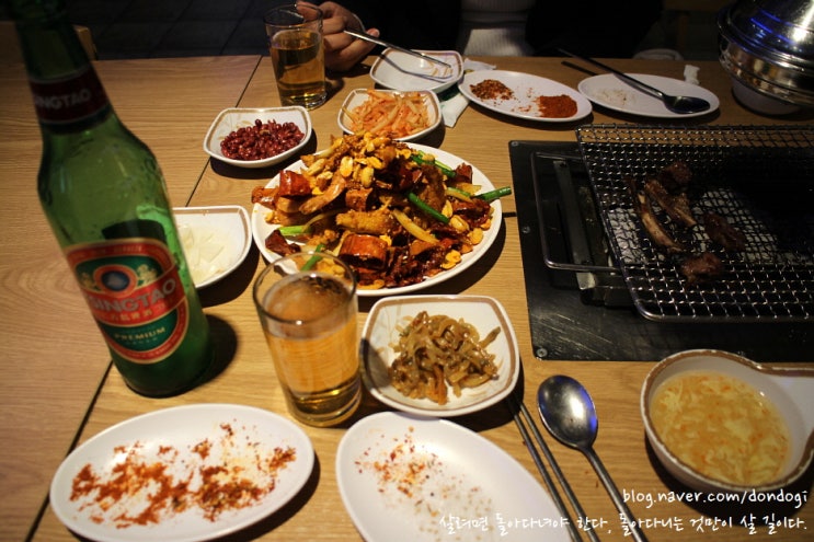  수원 인계동맛집 송화양꼬치 - 나는 정말로 새우의 대가리, 다리, 꼬리지느러미를 좋아해요