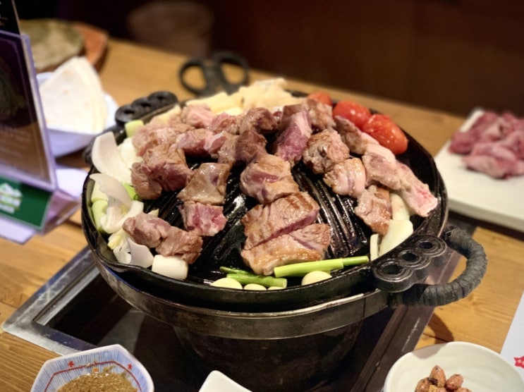  [서울/방이] 방이동 맛집 징기스칸 양고기는 징기스 방이점 양고기 모듬 세트 내돈내산 내돈내먹 후기