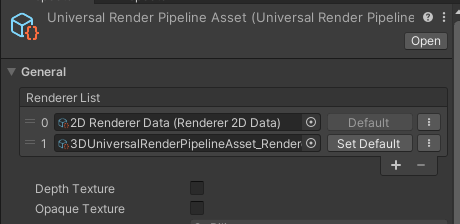 유니티(Unity) - URP Renderer 코드에서 변경 하는 법