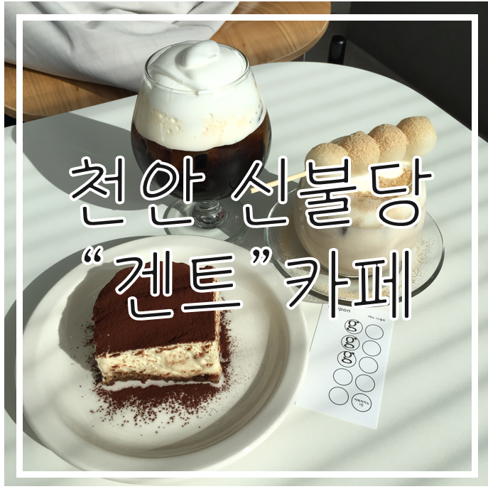  [천안 신불당 카페] 모던한 분위기 신불당 카페 / 애견 동반 가능