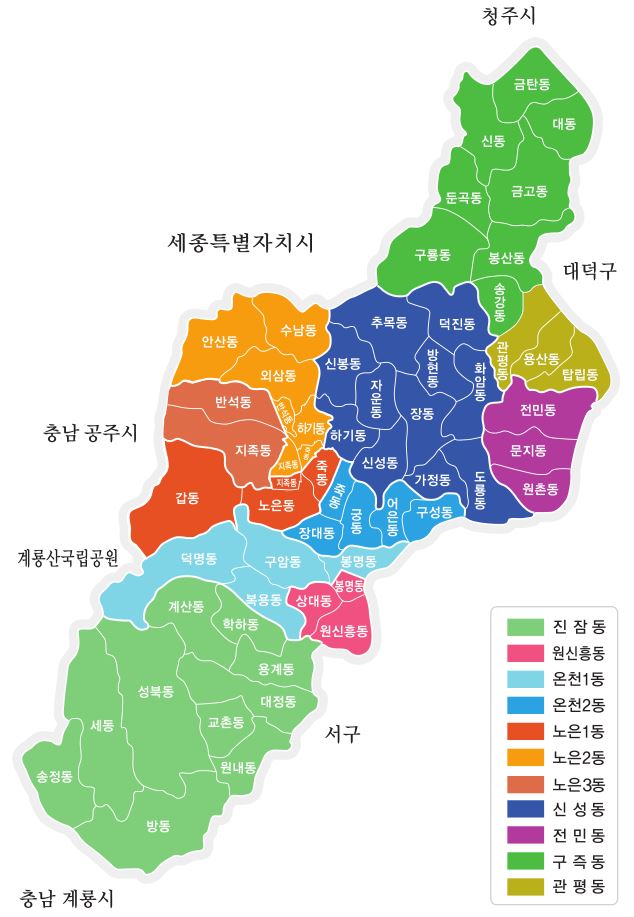  대전 유성구 상승을 주도하는 아파트는?