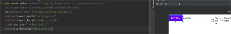  [7] AndroidStudio11(안드로이드 스튜디오,JAVA) LinearLayout(리니어 레이아웃)[레이아웃 종류]
