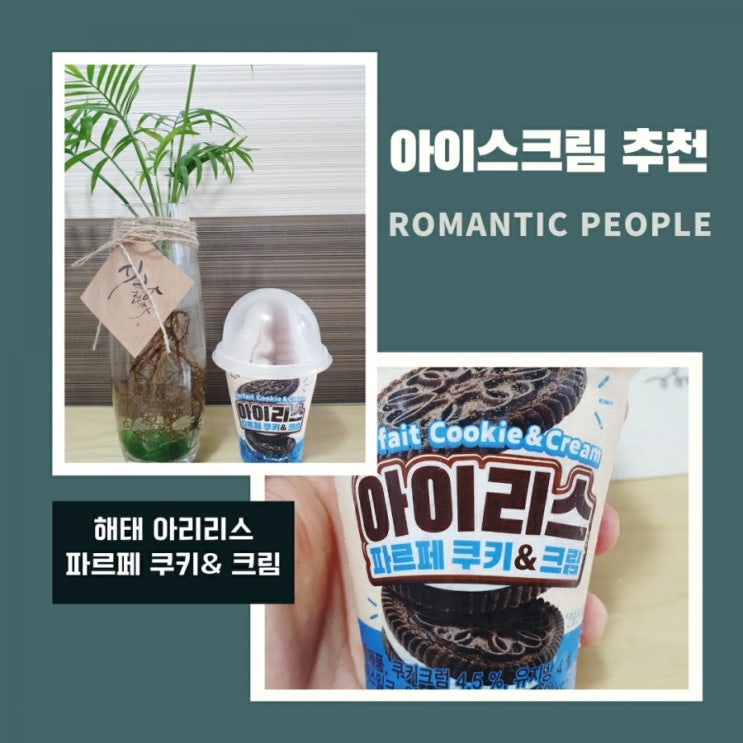 쿠키앤크림 아이스크림 신제품 <해태아이스크림 아이리스 파르페 쿠키앤크림> 쿠키앤크림 아이스크림 신제품 <해태아이스크림 아이리스 파르페 쿠키앤크림>
