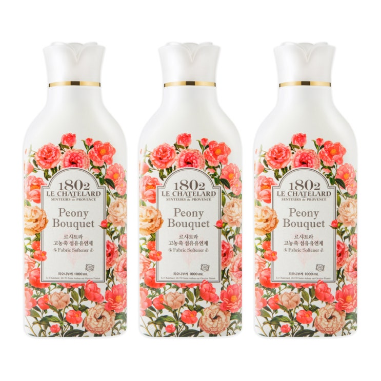 선호도 높은 르샤트라 섬유유연제 피오니부케 본품, 1000ml, 3개(로켓배송) 추천해요 선호도 높은 르샤트라 섬유유연제 피오니부케 본품, 1000ml, 3개(로켓배송) 추천해요
