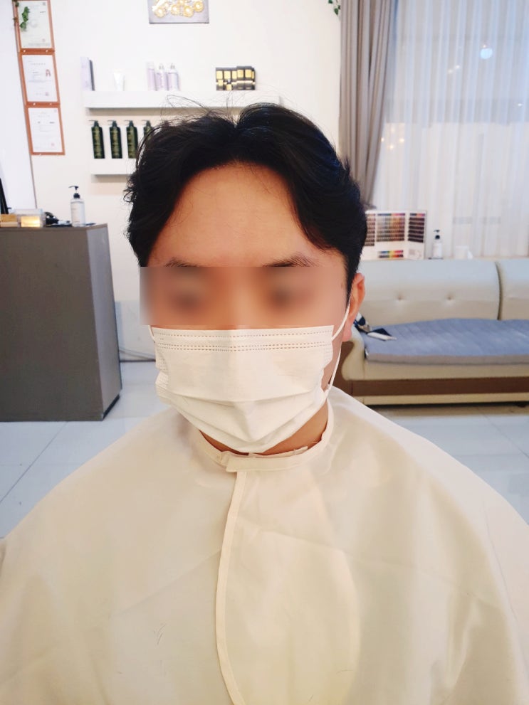  아산 배방읍 미용실 마치헤어 투블럭 가르마펌 실후기