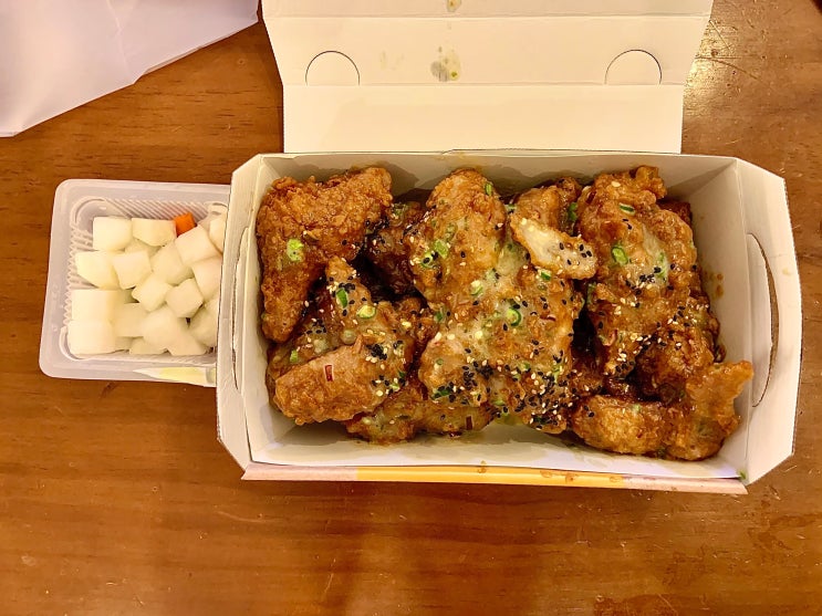  [광주우산동맛집] 자담치킨 맵슐랭 먹으쉴??
