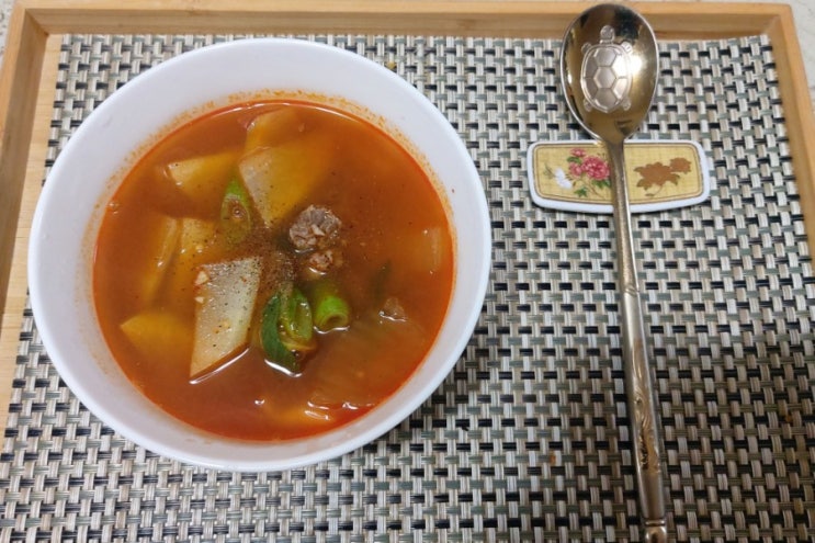 소고기무국만들기;경상도식 소고기무국만들기;경상도식