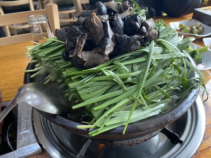  오산 오리백숙집 <능이 오리마을>