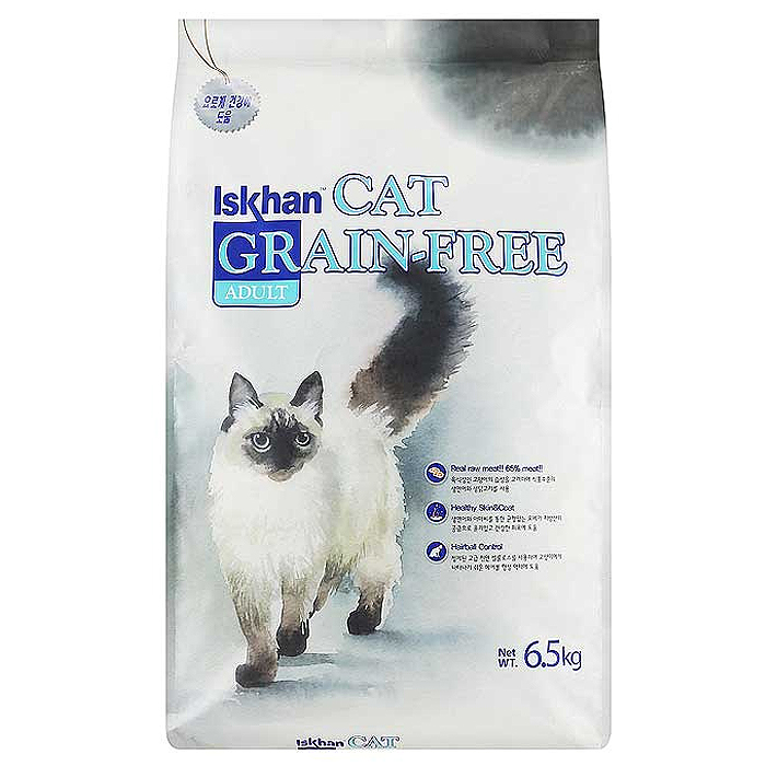갓성비 좋은 이즈칸 캣 어덜트 그레인프리 고양이 사료, 6.5kg, 1개(로켓배송) 추천해요