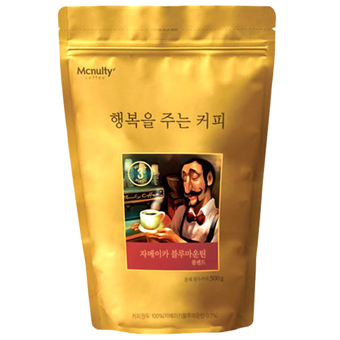 최근 인기있는 맥널티 자메이카 블루마운틴 블렌드 분쇄 원두커피, 500g(로켓배송) 좋아요