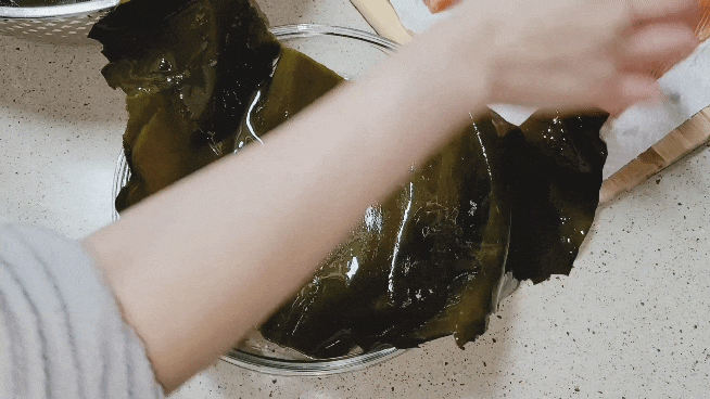 코스트코 연어 회 다시마 숙성방법(곤부지메)