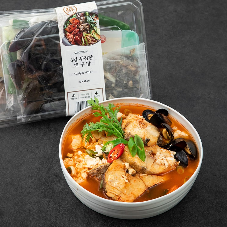 당신만 모르는 미소프레쉬 6컵 푸짐한 대구탕, 1225g, 1개(로켓배송) 추천해요