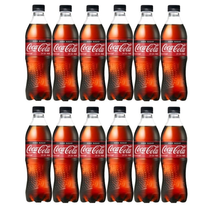 많이 팔린 코카 콜라 제로 슈거 Zero Sugar, 500ml, 12개 ··· 많이 팔린 코카 콜라 제로 슈거 Zero Sugar, 500ml, 12개 ···