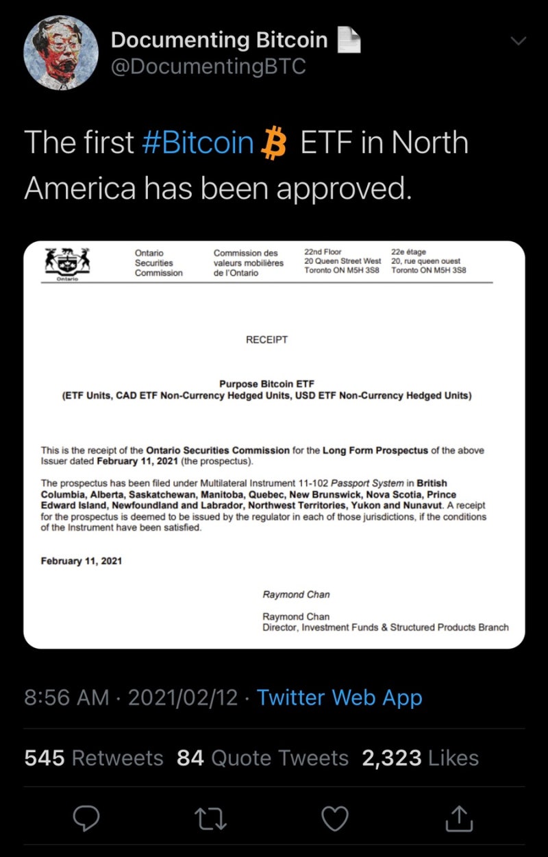 비트코인, ETF 승인! : 네이버 블로그