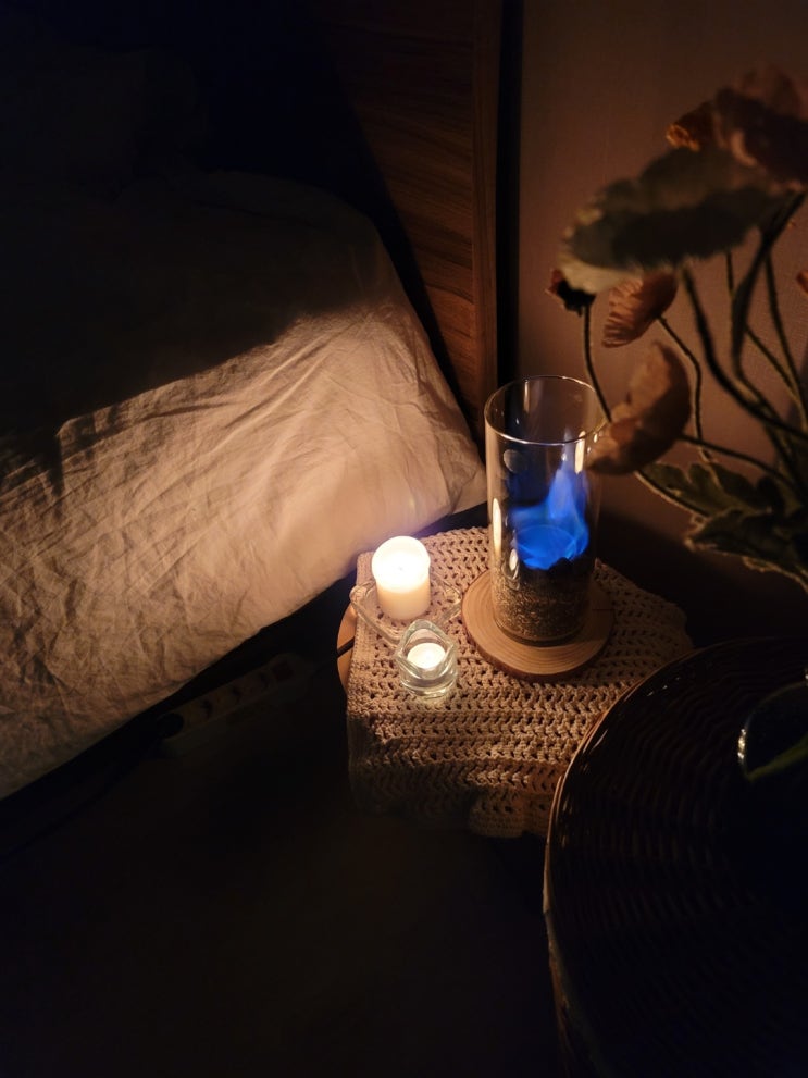  [DIY]다이소 제품으로 감성 에탄올 난로 만들어 보아요.